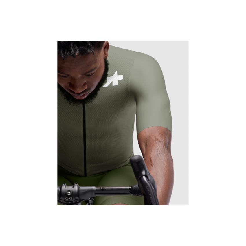 Koszulka kolarska ASSOS Mille Gt S11 Evo Edge Green 