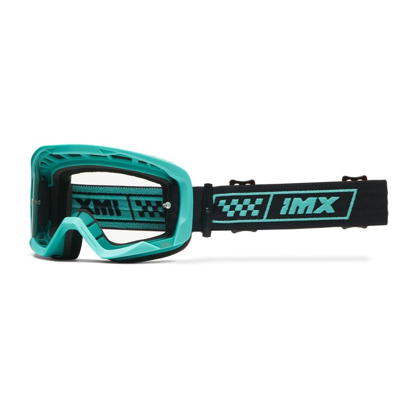 Gogle IMX Endurance Race Turquoise Matt/Black (szyba iridium green + clear)