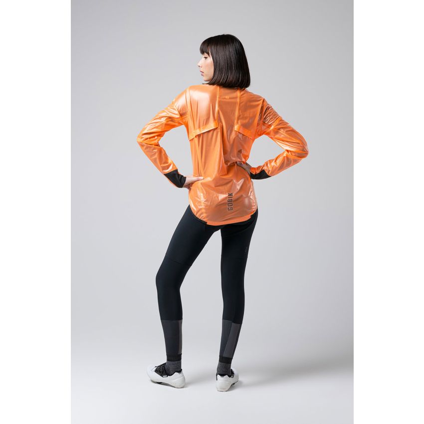 Kurtka kolarska GOBIK Pluvia 2.0 Blazing Orange