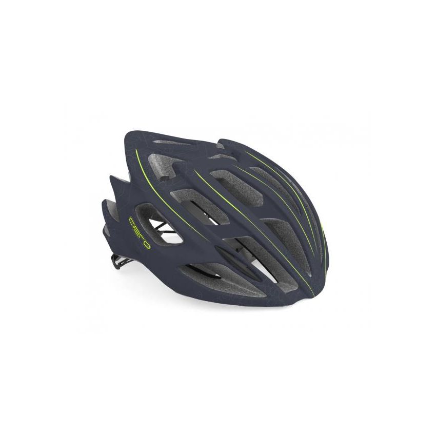  Kask AUTHOR AERO X8 szaro-żółty(fluo) mat 58-62 