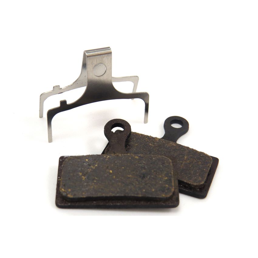 Okładziny hamulcowe CLARK'S SHIMANO (XTR M985, XT M785, SLX M666, Deore M615, Alfine R785, FSA K-Force, CLARKS M2) organiczne pudełko 20 par 