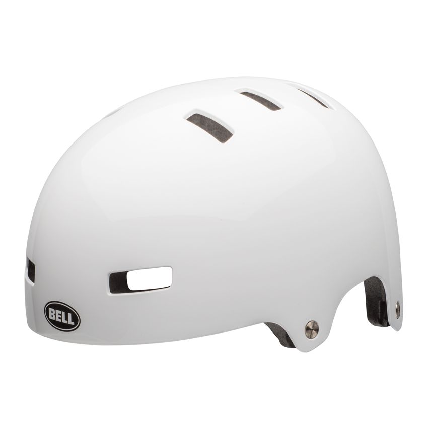 Kask juniorski BELL SPAN gloss white roz. S (51–55 cm) (NEW) 