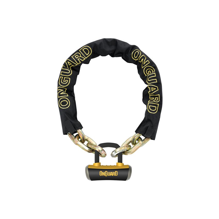 Zapięcie rowerowe ONGUARD BEAST 8016 ŁAŃCUCH 110cm*14mm - 5 x Klucze z kodem + KŁÓDKA 