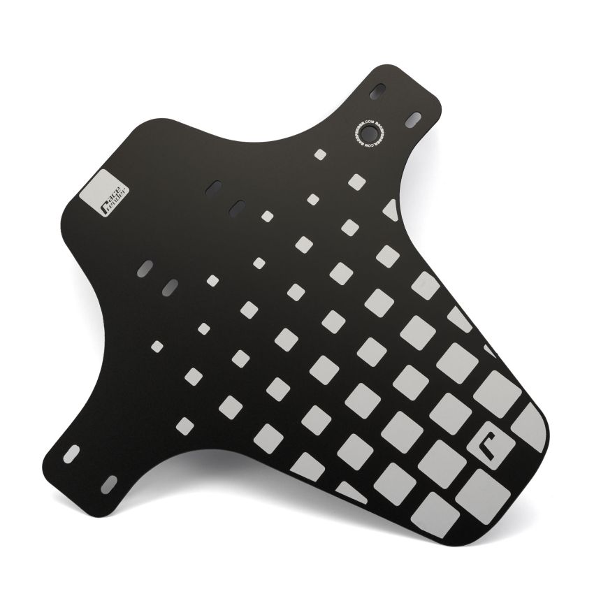Błotnik przedni RACEFENDER Pixel 2.0 silver +zip
