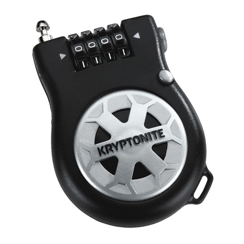 Kryptonite ZapiĘcie Rowerowe Kryptonite R2 Retractor Combo Cable