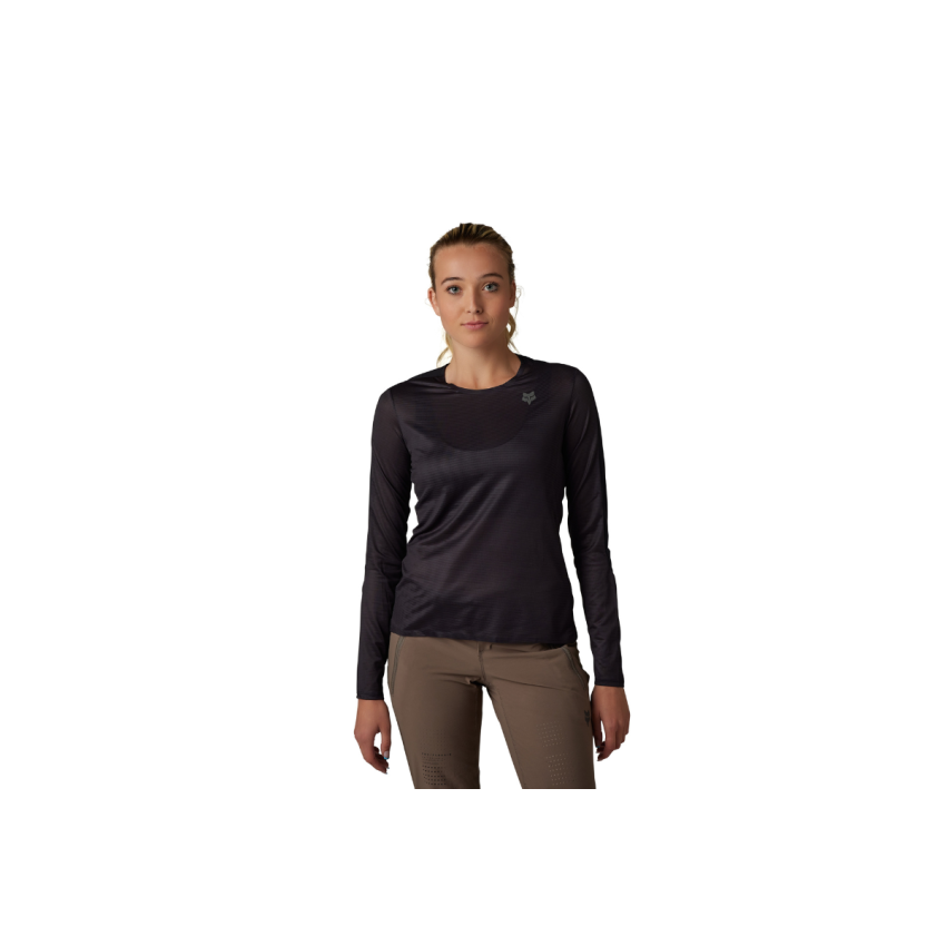 Koszulka rowerowa FOX Flexair Ascent Black