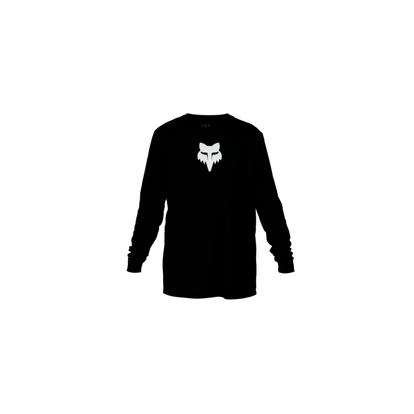 Koszulka Rowerowa Z Długim Rękawem FOX Junior Ranger Black