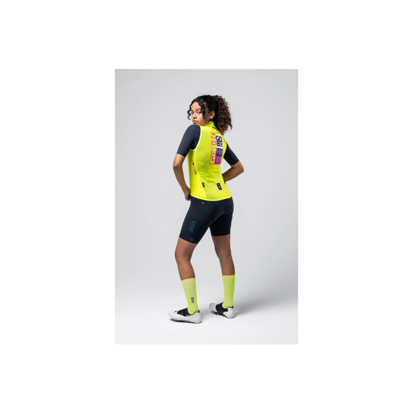 Kamizelka kolarska damska GOBIK Plus 2.0 Liquid Lime 