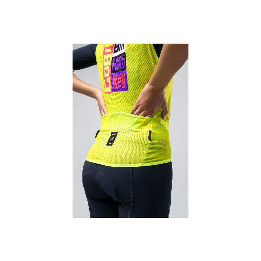 Kamizelka kolarska damska GOBIK Plus 2.0 Liquid Lime 