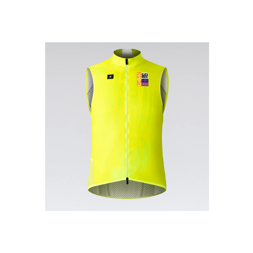 Kamizelka kolarska męska GOBIK Plus 2.0 Liquid Lime