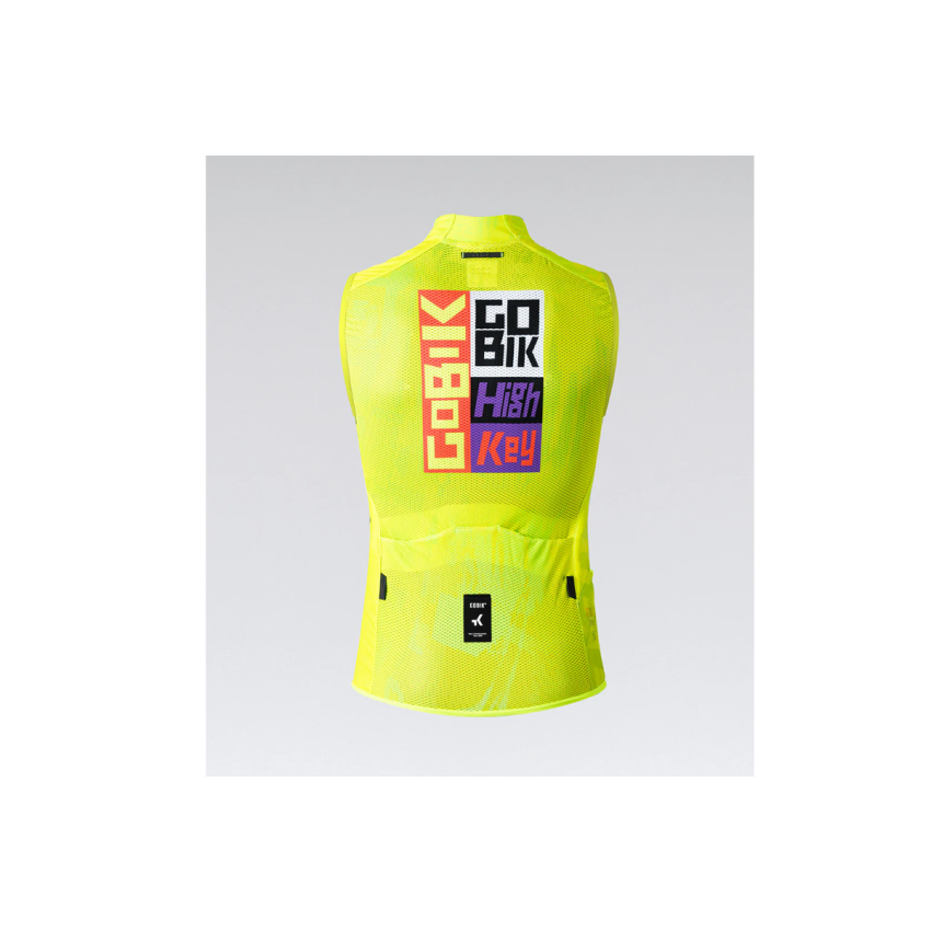 Kamizelka kolarska męska GOBIK Plus 2.0 Liquid Lime
