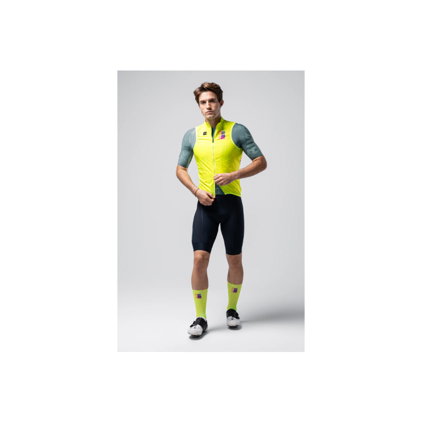 Kamizelka kolarska męska GOBIK Plus 2.0 Liquid Lime