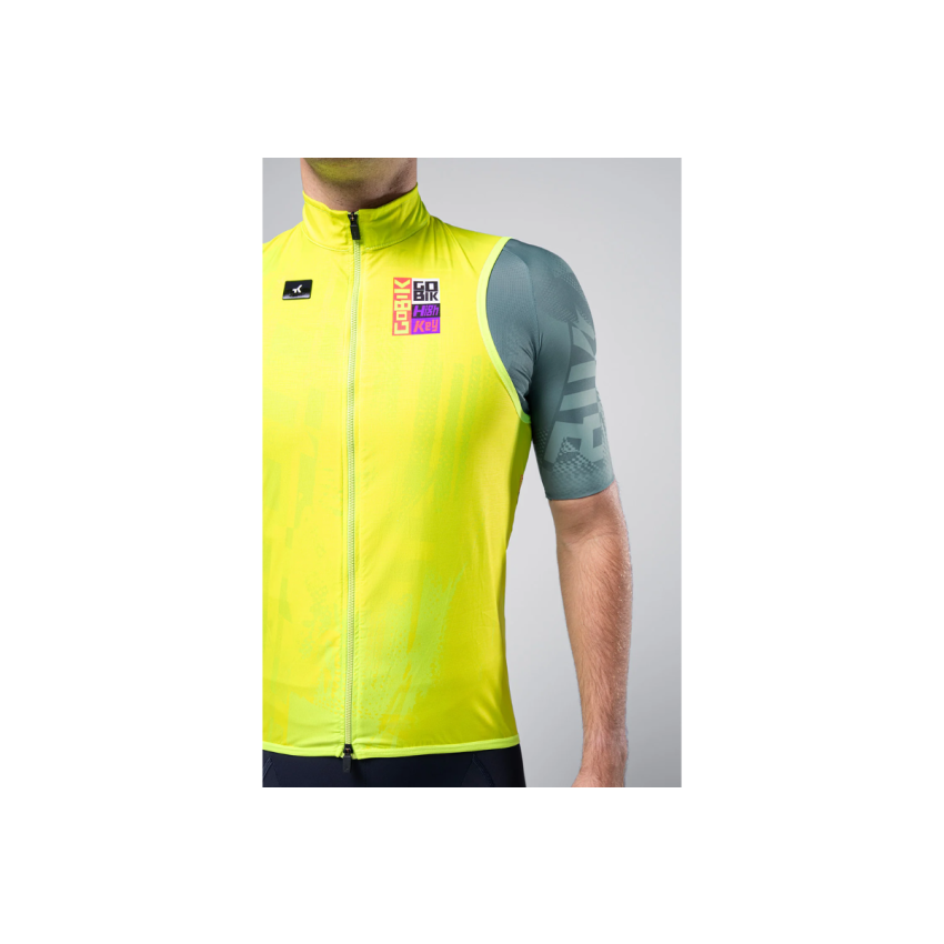 Kamizelka kolarska męska GOBIK Plus 2.0 Liquid Lime