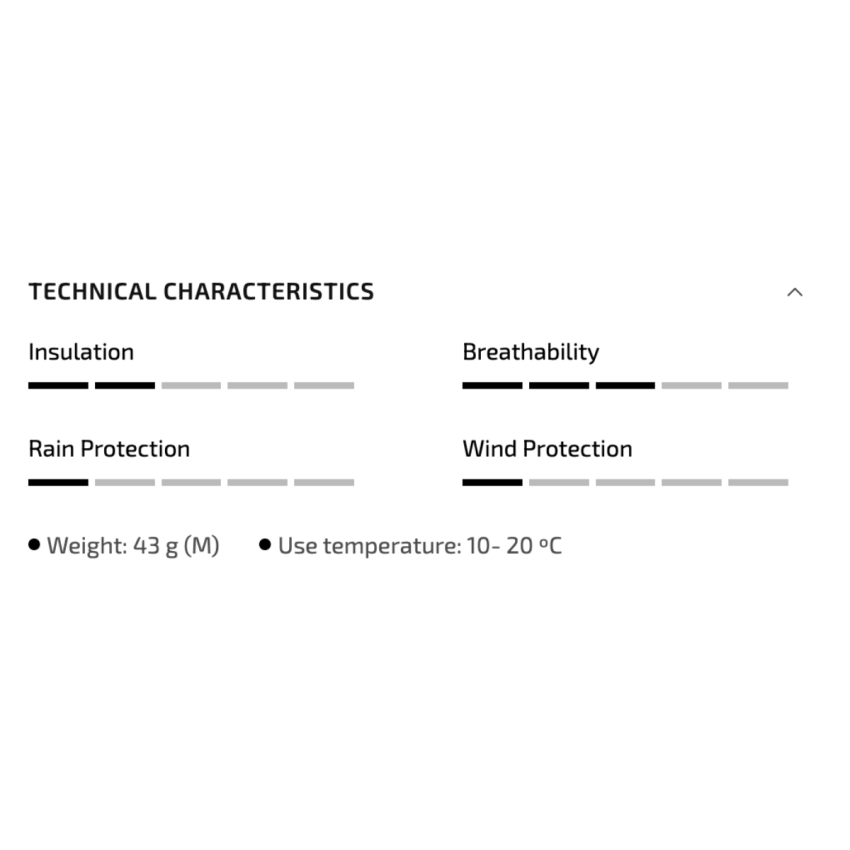 Rękawki kolarskie GOBIK Haru 2.0 Unisex Pitch Black