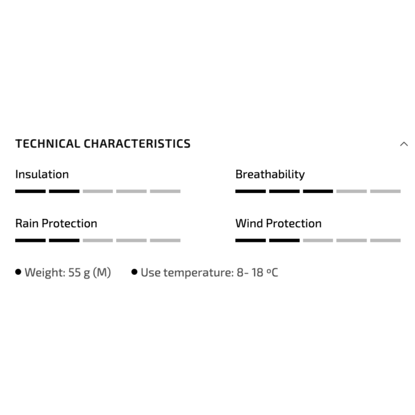 Rękawki kolarskie GOBIK Kaba 2.0 Unisex Pitch Black