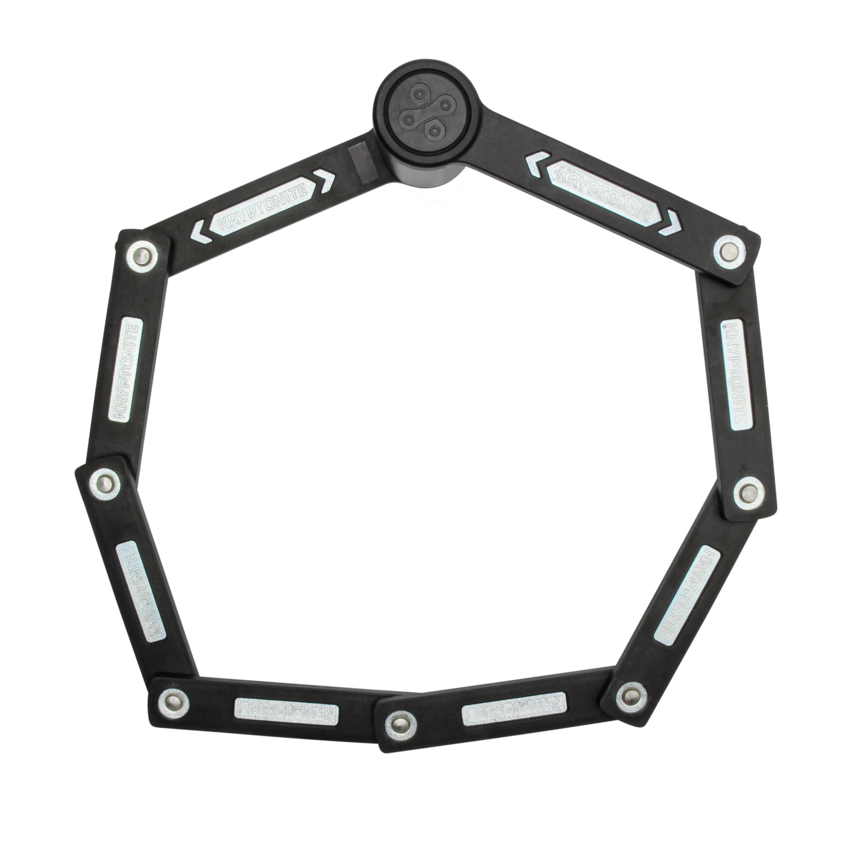 Kryptonite ZapiĘcie SkŁadane Kryptonite Keeper Mini Folding Black 80cm