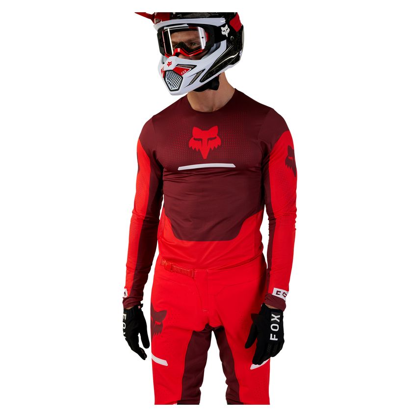 Fox Bluza Motocyklowa  Flexair Optical Fluo Red S