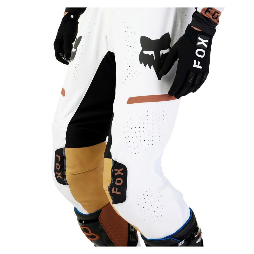 Fox Spodnie Motocyklowe  Flexair Optical Black White 30