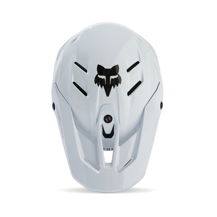 Fox Kask Motocyklowy  V3 Rs Carbon Solid White M