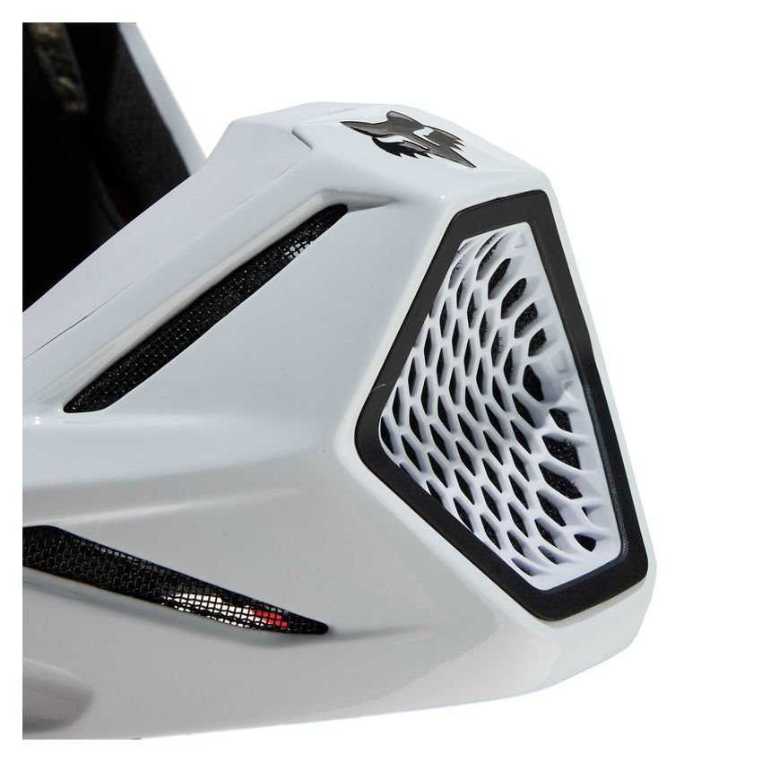Fox Kask Motocyklowy  V3 Rs Carbon Solid White M
