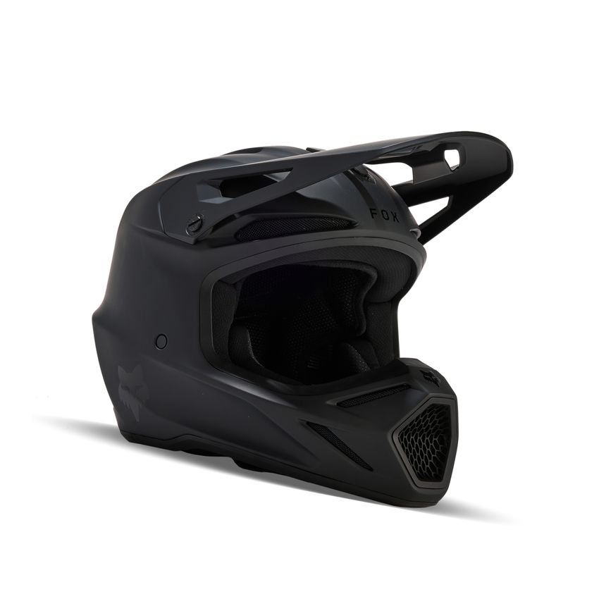 Fox Kask Motocyklowy  V3 Solid Matte Black Xl