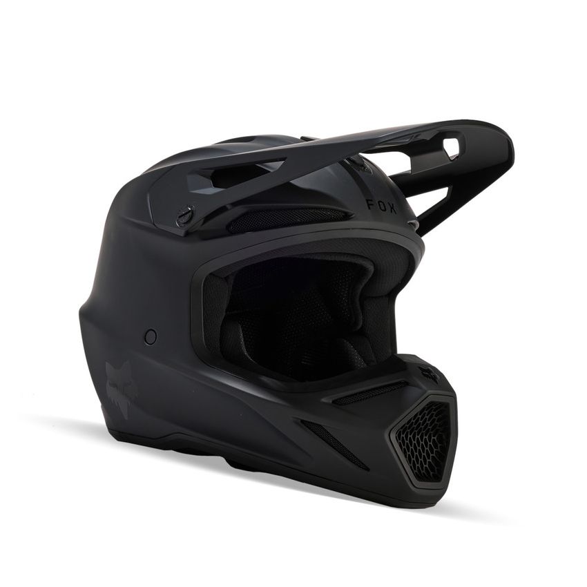 Fox Kask Motocyklowy  V3 Solid Matte Black Xl