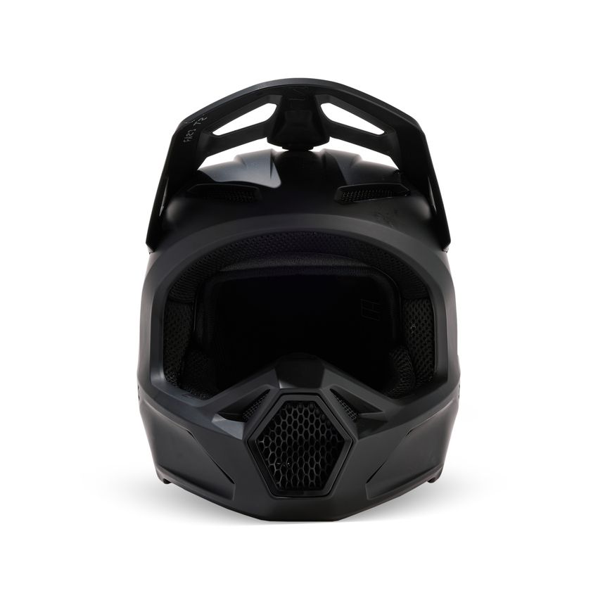 Fox Kask Motocyklowy  V1 Solid Matte Black Xs