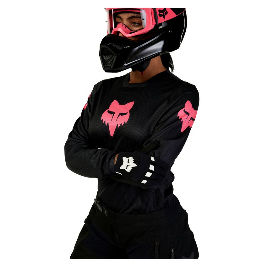 Fox Bluza Motocyklowa Damska  Blackout Black Black S