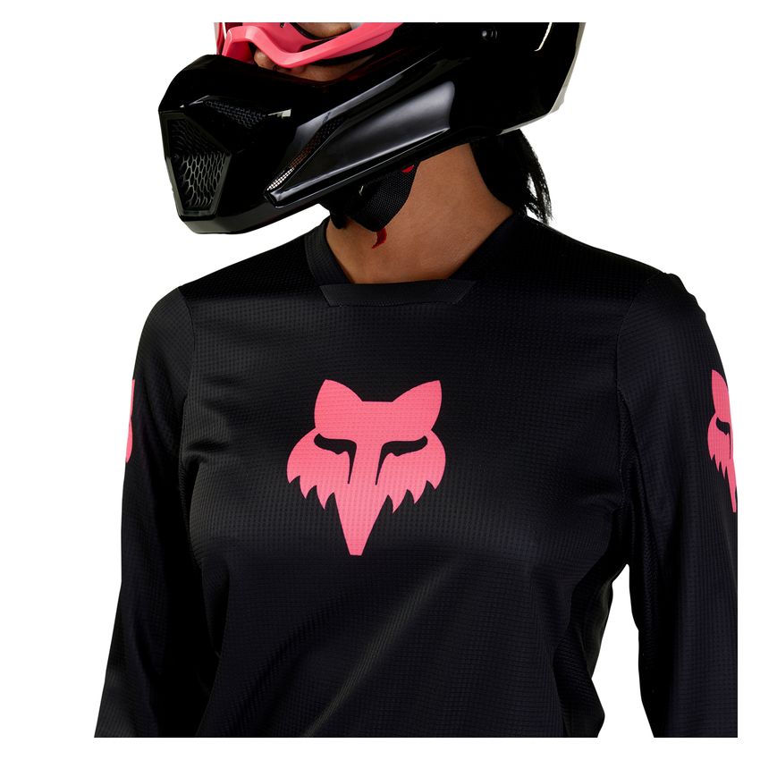 Fox Bluza Motocyklowa Damska  Blackout Black Black S