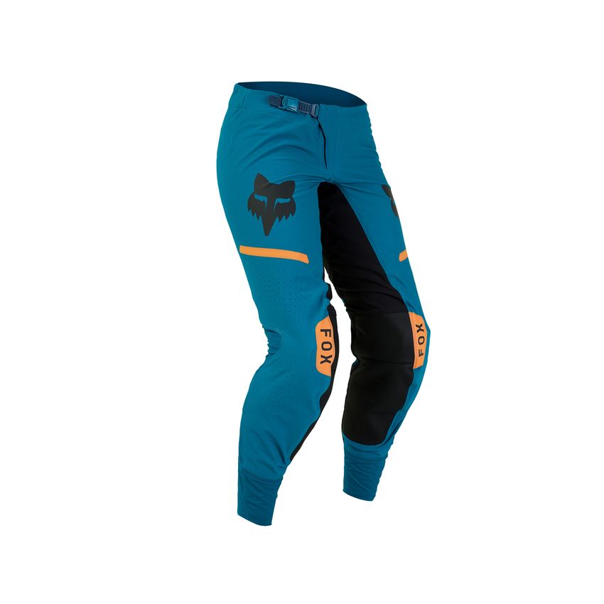 Fox Spodnie Motocyklowe Damskie  Flexair Optical Maui Blue 6