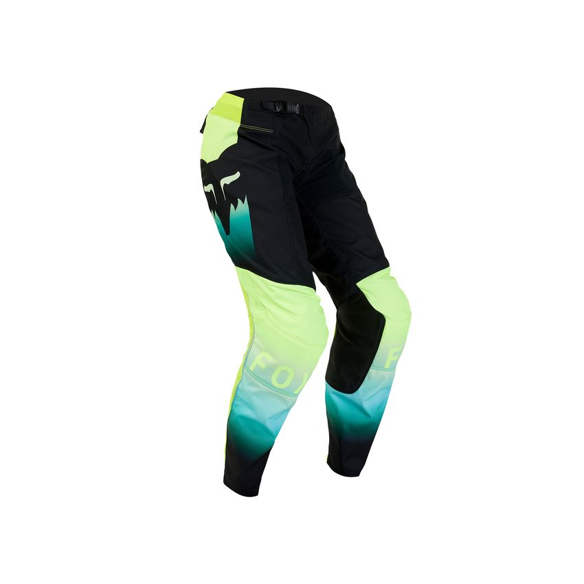Fox Spodnie Motocyklowe Damskie  180 Flora Black Yellow 4