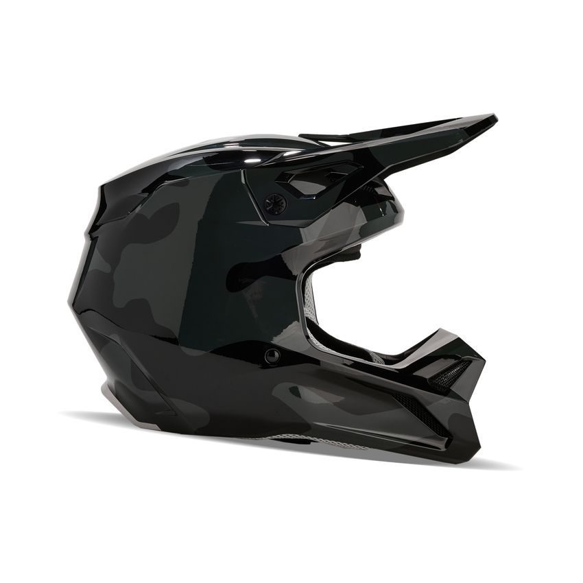 Fox Kask Motocyklowy Junior  V1 Bnkr Black Camo Ys