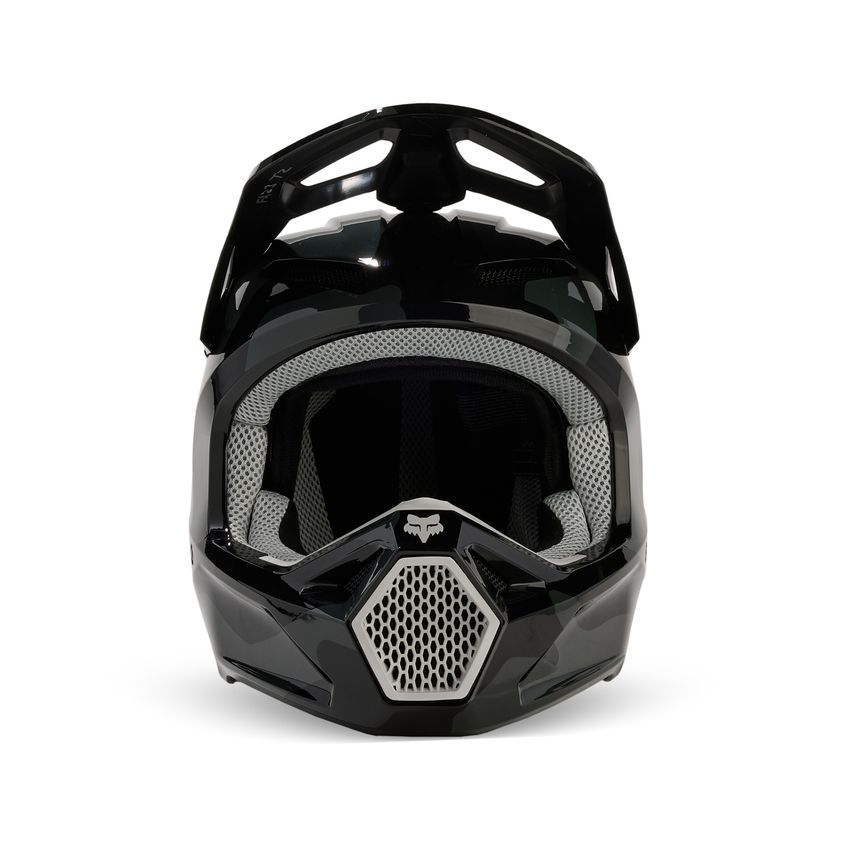 Fox Kask Motocyklowy Junior  V1 Bnkr Black Camo Ys