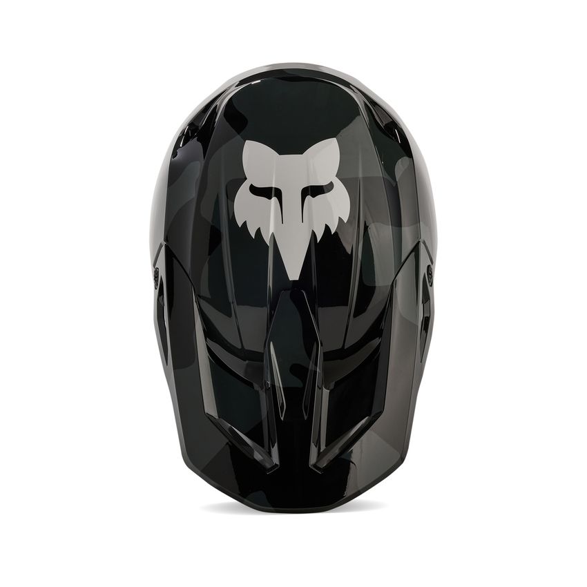 Fox Kask Motocyklowy Junior  V1 Bnkr Black Camo Ys