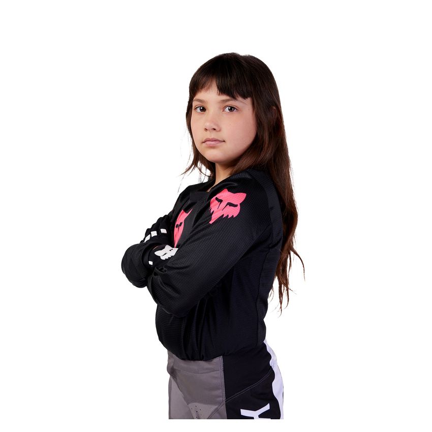 Fox Bluza Motocyklowa Junior Girls Blackout Black Black Yl