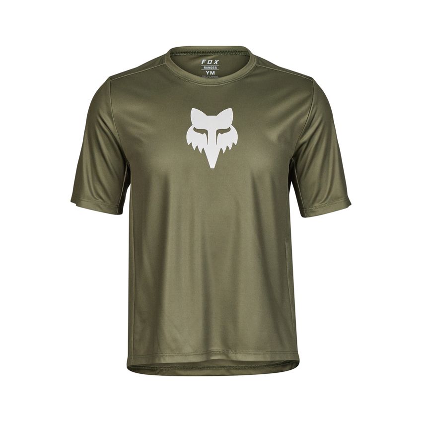 Fox Koszulka Rowerowa Junior  Ranger Olive Green Ym