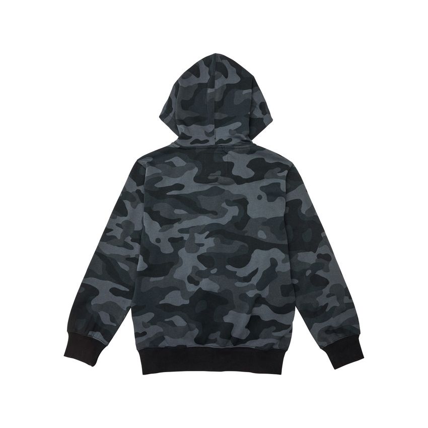 Fox Bluza Z Kapturem Na Zamek Junior  Head Black Camo Ys