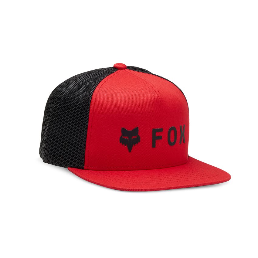 Czapka z daszkiem FOX Absolute Mesh Snapback Flame Red