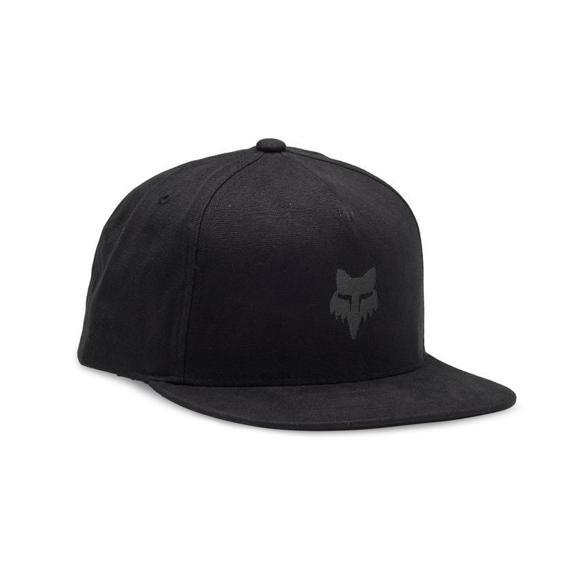 Czapka z daszkiem FOX Head Snapback Black Charcoal