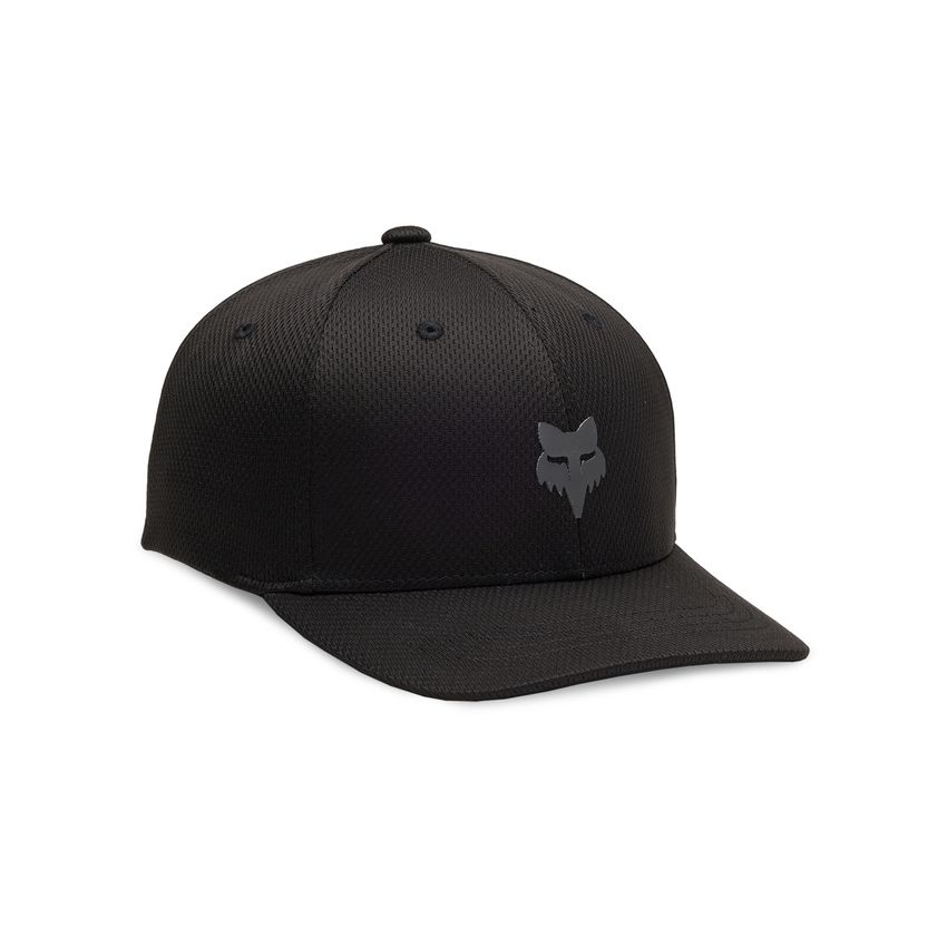 Fox Czapka Z Daszkiem Junior  Lithotype 110 Sb Black Black Os