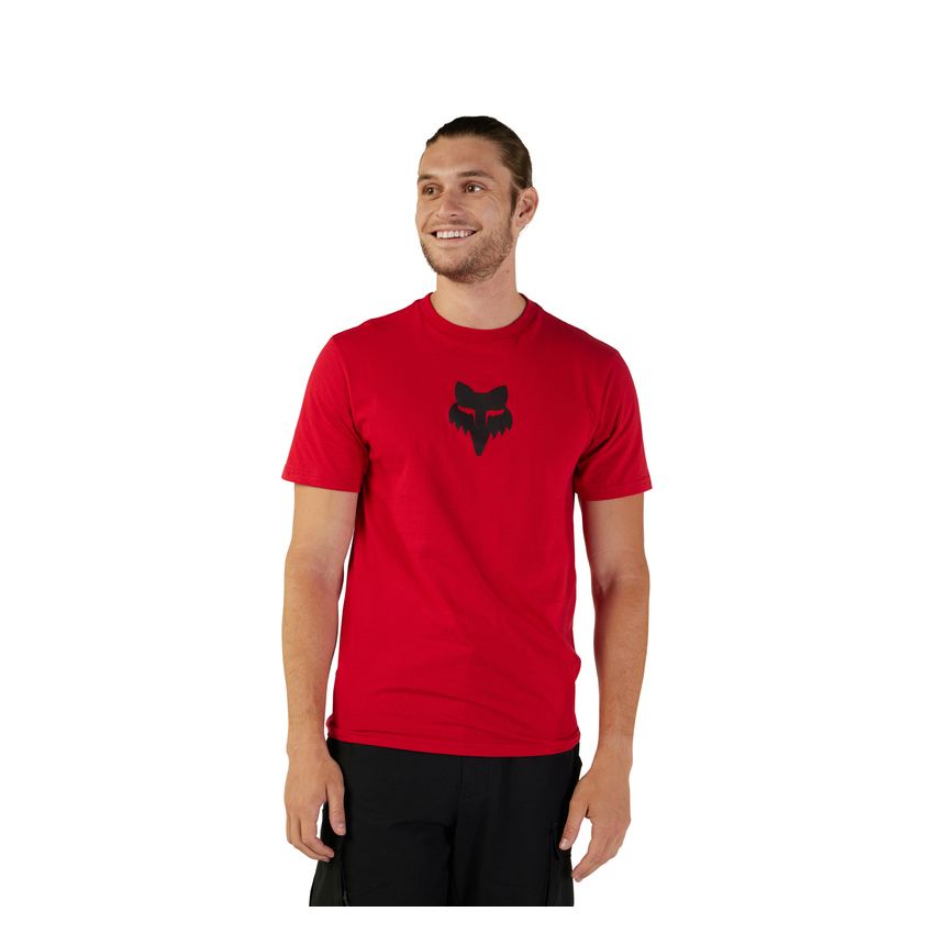 Fox T-shirt  Head Flame Red L