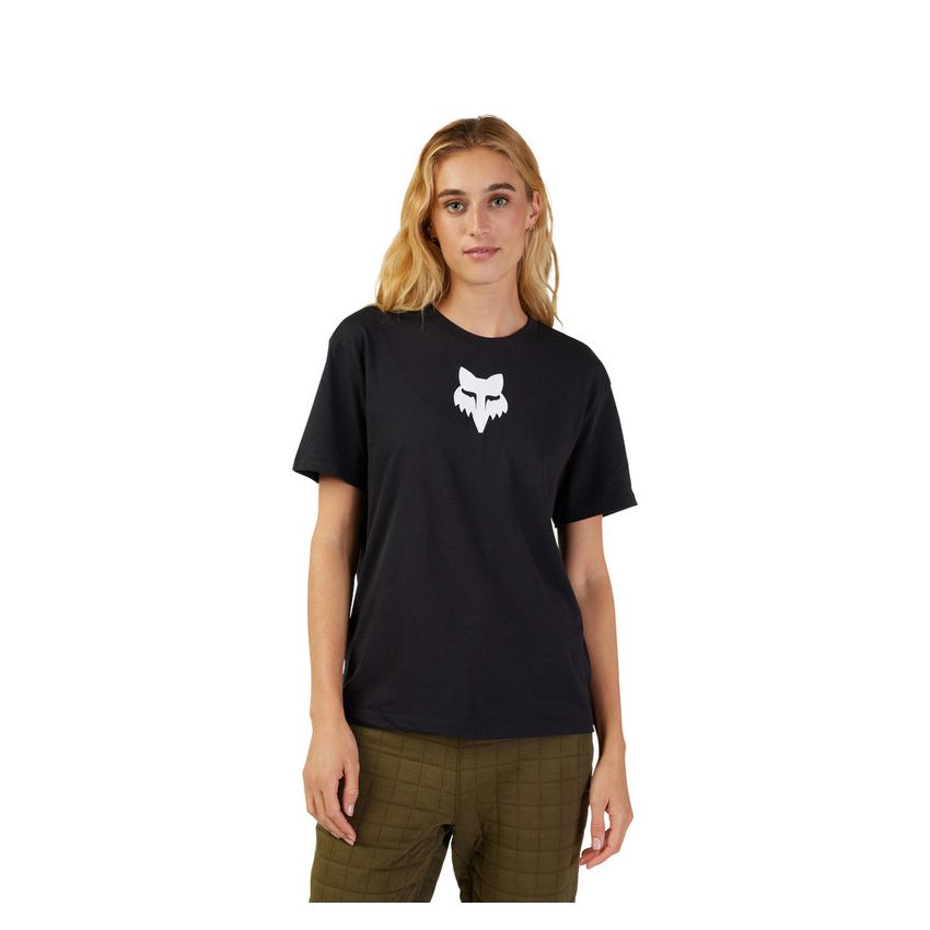Fox T-shirt Damski  Head Black Xs