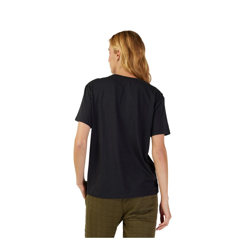 Fox T-shirt Damski  Head Black Pink Xs