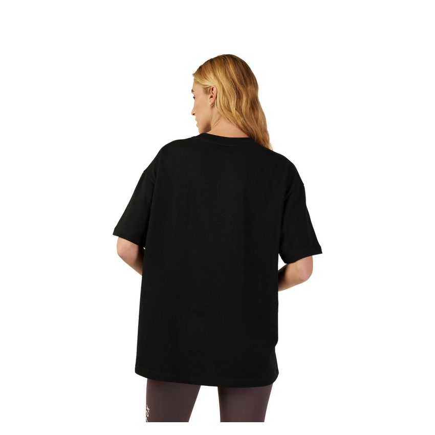 Fox T-shirt Damski  Wordmark Os Black M