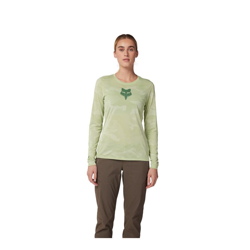 Fox Koszulka Rowerowa Z DŁugim RĘkawem Damska  Ranger Tru Dri Cactus Xs