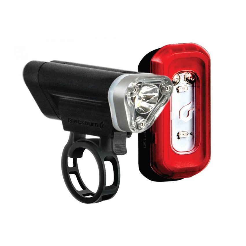 Zestaw lampki BLACKBURN LOCAL 75 przód 75 lumenów, LOCAL 15 tył 15 lumenów (NEW) 