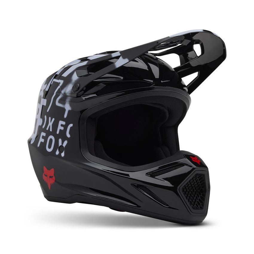 Fox Kask Motocyklowy  V3 Seventy4 Black S