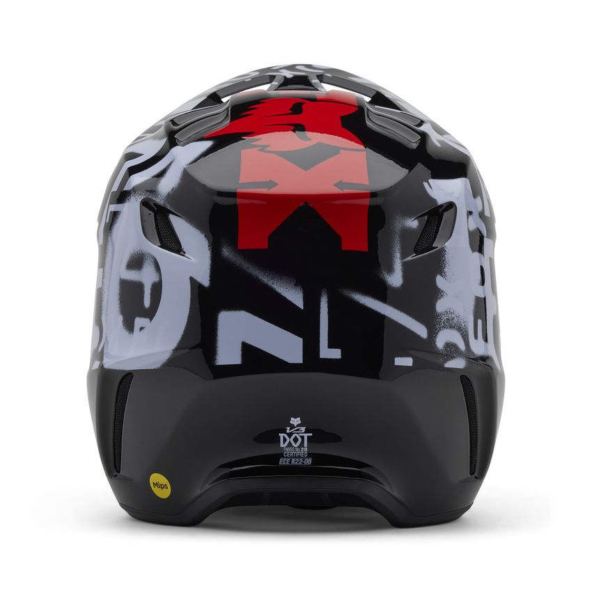 Fox Kask Motocyklowy  V3 Seventy4 Black S