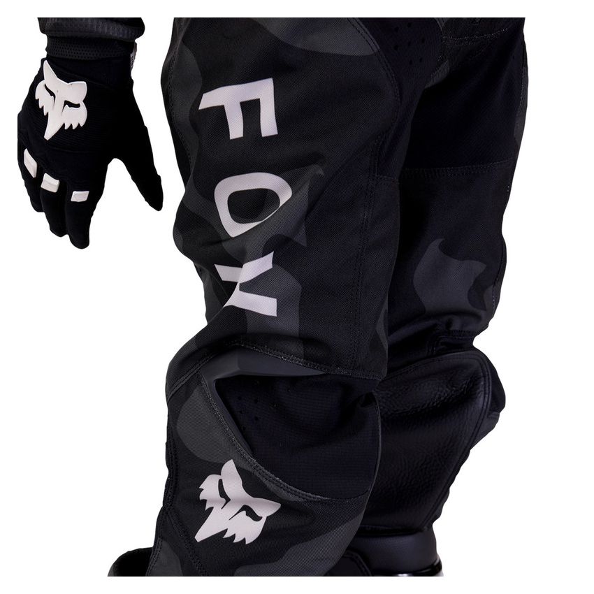 Fox Spodnie Motocyklowe Junior  180 Bnkr Black Camo Y24