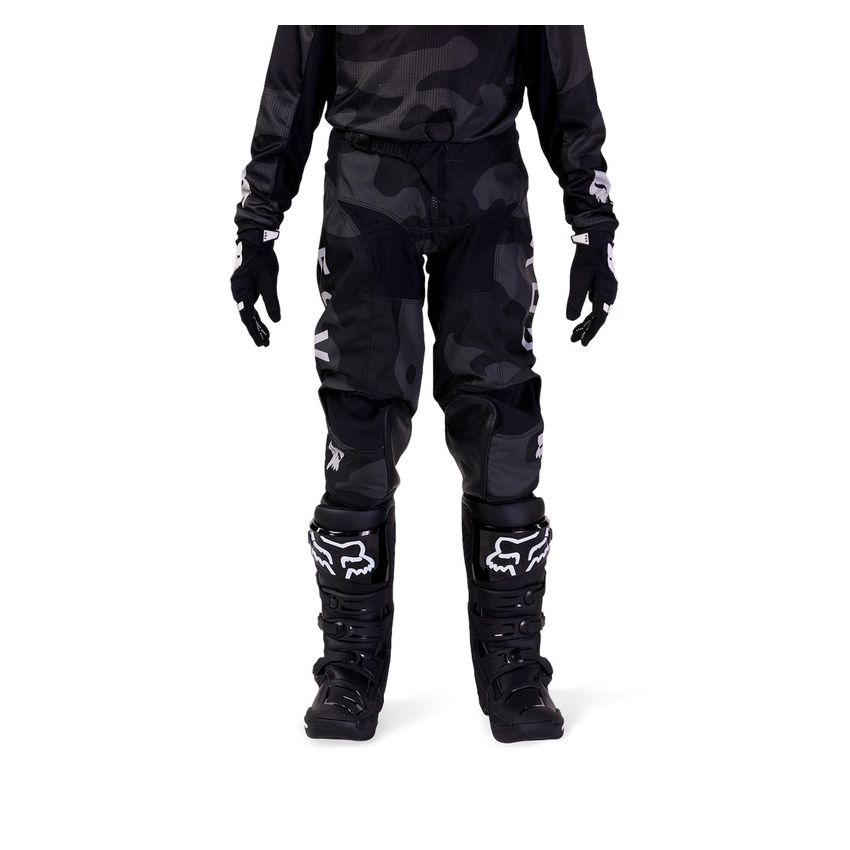 Fox Spodnie Motocyklowe Junior  180 Bnkr Black Camo Y24